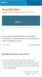 Mobile Screenshot of kounterstep.wordpress.com