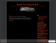 Tablet Screenshot of kounterstep.wordpress.com
