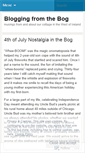 Mobile Screenshot of bloggingfromthebog.wordpress.com