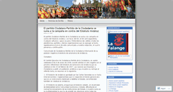 Desktop Screenshot of accionsevilla.wordpress.com