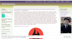 Desktop Screenshot of globalalternatives.wordpress.com