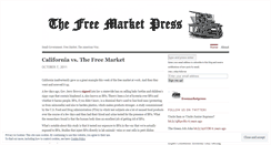 Desktop Screenshot of freemarketpressdotorg.wordpress.com