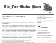 Tablet Screenshot of freemarketpressdotorg.wordpress.com