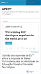 Mobile Screenshot of apevt.wordpress.com