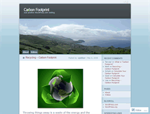 Tablet Screenshot of carbonfp.wordpress.com