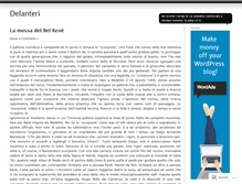 Tablet Screenshot of delantero.wordpress.com