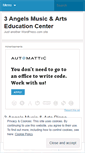 Mobile Screenshot of 3angelsmusic.wordpress.com