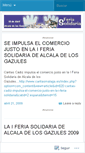 Mobile Screenshot of alcalasolidaria.wordpress.com