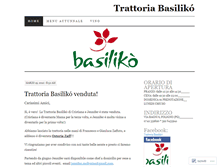 Tablet Screenshot of basiliko.wordpress.com