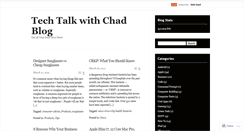 Desktop Screenshot of chadt4.wordpress.com