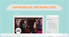 Desktop Screenshot of knowingmeknowingtube.wordpress.com