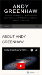 Mobile Screenshot of andygreenhaw.wordpress.com
