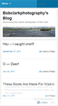 Mobile Screenshot of bobclarkphotography.wordpress.com
