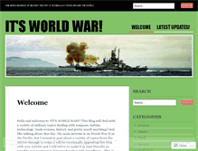Tablet Screenshot of itsworldwar.wordpress.com