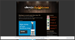 Desktop Screenshot of oboyledesign.wordpress.com