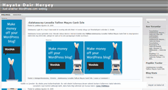 Desktop Screenshot of paylascity.wordpress.com