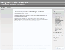 Tablet Screenshot of paylascity.wordpress.com
