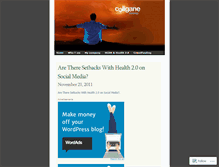 Tablet Screenshot of coligane.wordpress.com