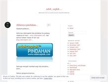 Tablet Screenshot of ndokceplok.wordpress.com