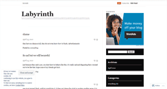 Desktop Screenshot of labyrinthsoul.wordpress.com