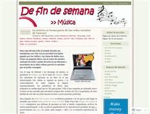 Tablet Screenshot of defindesemanamusica.wordpress.com