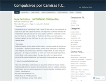 Tablet Screenshot of compulsivosfc.wordpress.com