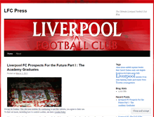 Tablet Screenshot of lfcpress.wordpress.com