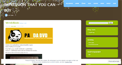 Desktop Screenshot of pandadvd.wordpress.com