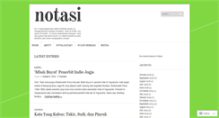 Desktop Screenshot of ceritatanpakata.wordpress.com