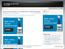 Tablet Screenshot of myrightsusa.wordpress.com