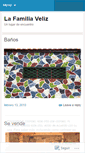 Mobile Screenshot of lafamiliaveliz.wordpress.com