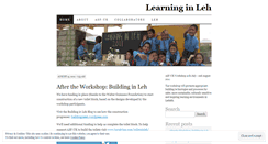 Desktop Screenshot of learninginleh.wordpress.com