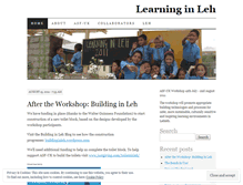 Tablet Screenshot of learninginleh.wordpress.com