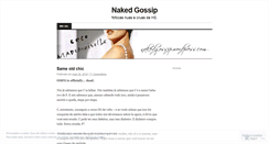 Desktop Screenshot of nakedgossip.wordpress.com