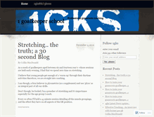 Tablet Screenshot of 1gks.wordpress.com