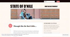 Desktop Screenshot of dnile.wordpress.com