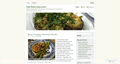 Desktop Screenshot of gourmetrecipes.wordpress.com