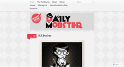 Desktop Screenshot of dailymobster.wordpress.com