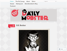 Tablet Screenshot of dailymobster.wordpress.com