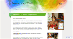 Desktop Screenshot of colourswork.wordpress.com