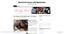 Desktop Screenshot of maddymoocreations.wordpress.com