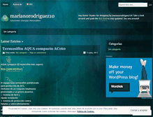 Tablet Screenshot of marianorodriguez10.wordpress.com