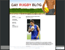 Tablet Screenshot of gayrugbyblog.wordpress.com