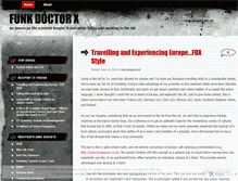 Tablet Screenshot of funkdoctorx.wordpress.com