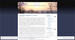 Desktop Screenshot of pilgrimmw.wordpress.com