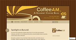 Desktop Screenshot of coffeeam.wordpress.com