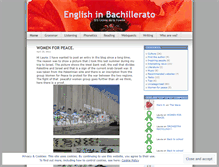 Tablet Screenshot of englishinbachillerato.wordpress.com