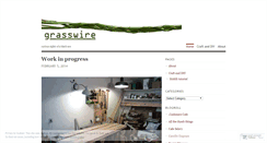 Desktop Screenshot of grasswire.wordpress.com