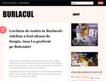 Tablet Screenshot of burlacul3.wordpress.com