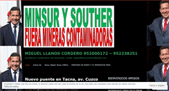 Desktop Screenshot of miguelllanoscordero.wordpress.com